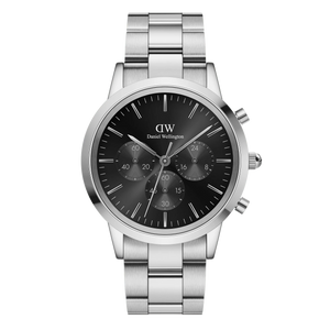 Iconic Chronograph Link Onyx S DW00100645