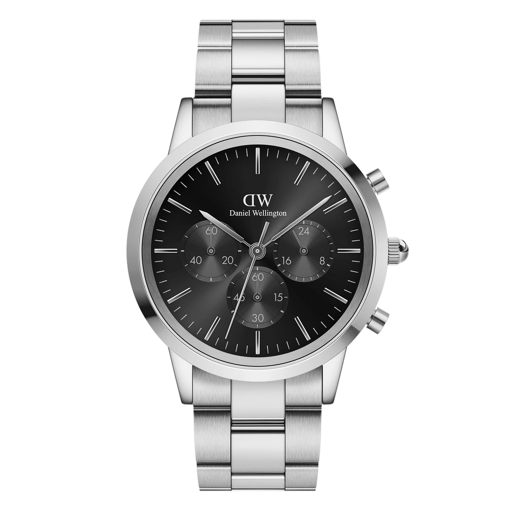 Iconic Chronograph Link Onyx S DW00100645
