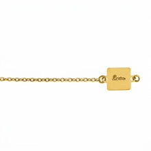 Carica l'immagine nel visualizzatore di Gallery, Bracciale Saldato in Titanio con Targhetta Rettangolare da incidere
