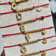 BRACCIALE CORDINO INIZIALE ZIRCONI