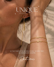 Carica l'immagine nel visualizzatore di Gallery, Bracciale Saldato in Titanio con charm ALWAYS oro
