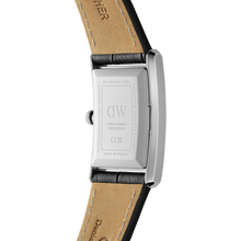 Carica l&#39;immagine nel visualizzatore di Gallery, Bound Black Crocodile Silver DW00100697
