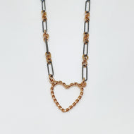 Girocollo catena e cuore SV13