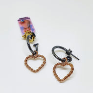 Orecchini cuore pendente SV17