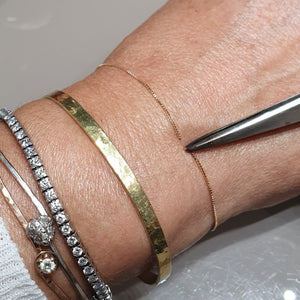Bracciale saldato 2 oro giallo