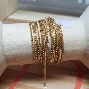 Bracciale saldato 1 oro giallo
