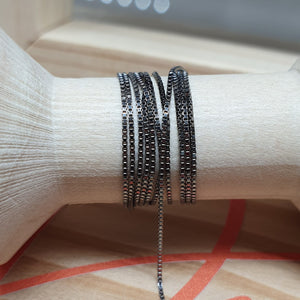 Bracciale Saldato 2 oro brunito