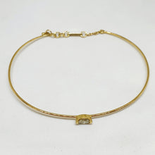 Carica l&#39;immagine nel visualizzatore di Gallery, Bracciale rigido fancy yellow
