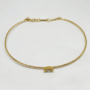 Bracciale rigido fancy yellow