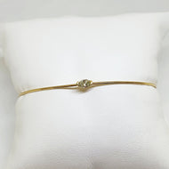 Bracciale rigido fancy yellow