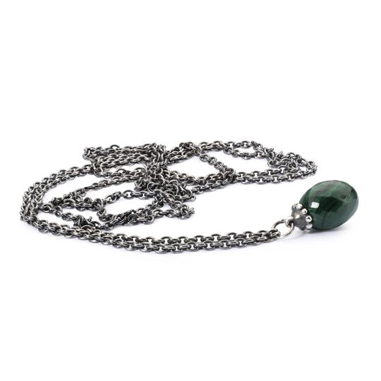 Collana fantasia con Malachite