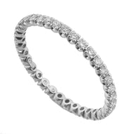 Anello riviera girodito eternity ct 0,31