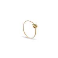 Anello cupido nodino oro giallo - AN251G