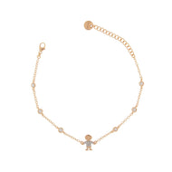 Bracciale Castone Bimbo Zirconi