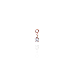 ORECCHINO ELEMENTO WHITE SOLITAIRE DIAMOND CD239