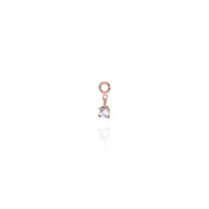 ORECCHINO ELEMENTO WHITE SOLITAIRE DIAMOND CD239