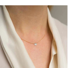 Carica l&#39;immagine nel visualizzatore di Gallery, GIROCOLLO SMALL WHITE DIAMONDS BO156
