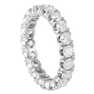 Anello riviera Eternity con Diamante Lab Grown