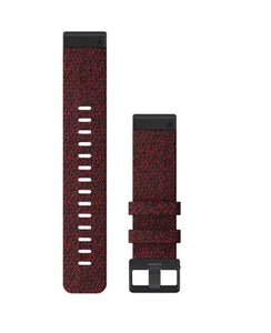 Cinturino Nylon rosso QuickFit 22mm 010-12863-06