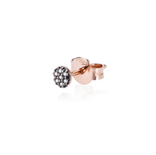 Carica l&#39;immagine nel visualizzatore di Gallery, ORECCHINO XS BROWN DIAMONDS CD801
