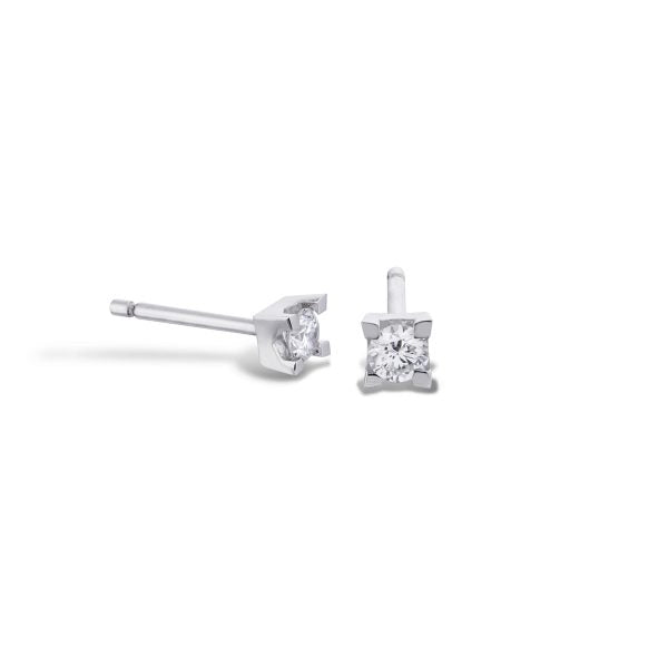 Orecchini Punto Luce ct 0,16