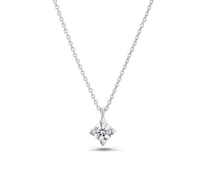 Girocollo punto luce con Diamante Lab Grown 0,10