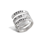 Anello Spirale 3 Giri in Argento - AN147AP