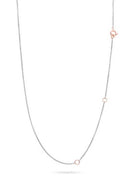 Collana Filodamore punto luce in Oro Giallo 9kt 0.08ct CA267GG-42