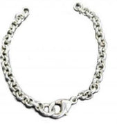 Base bracciale rolò in argento