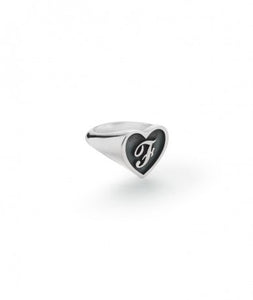 ANELLO CAVALIERE CUORE E LETTERA