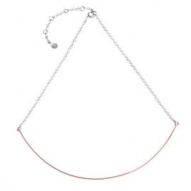 Collana Cupido In Oro rosa e Argento