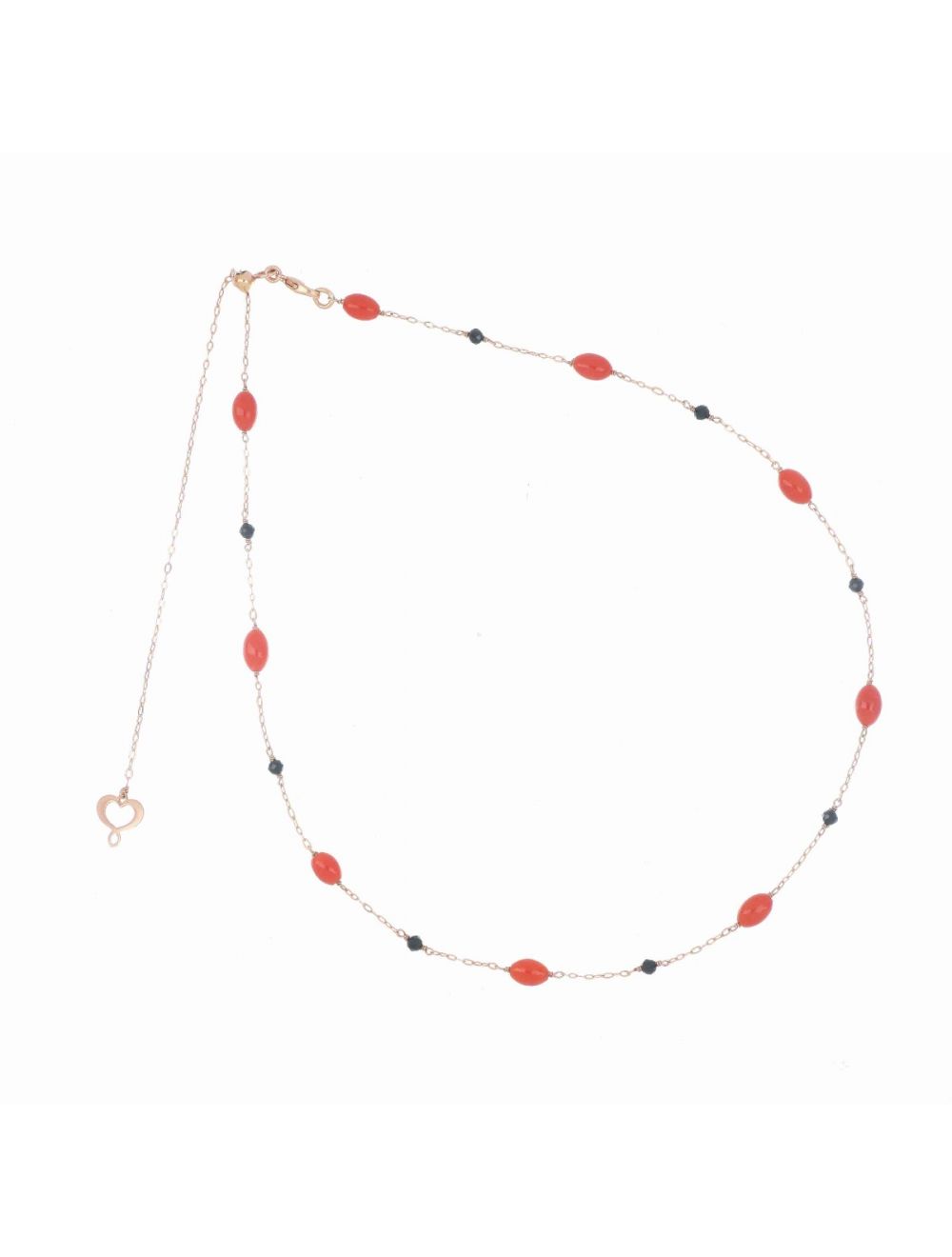 GIROCOLLO 18KT CORALLO SPINELLO GHPTACOS
