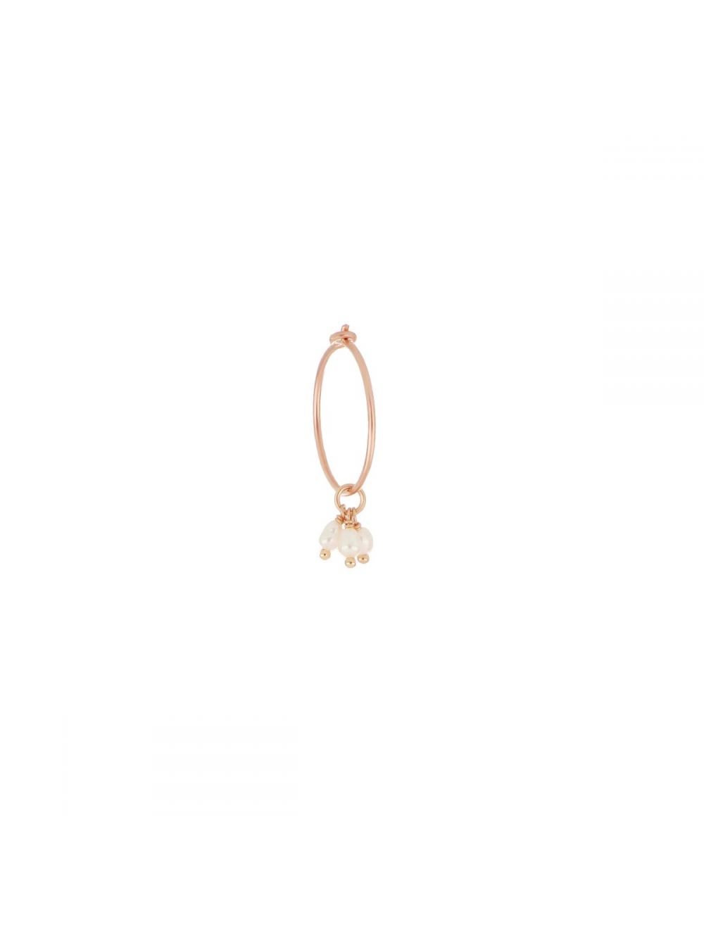 ORECCHINO CERCHIO 18KT PERLE MIGNON ORMPE93