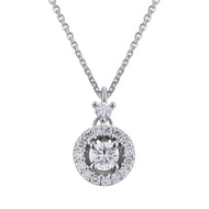 Girocollo punto luce con contorno